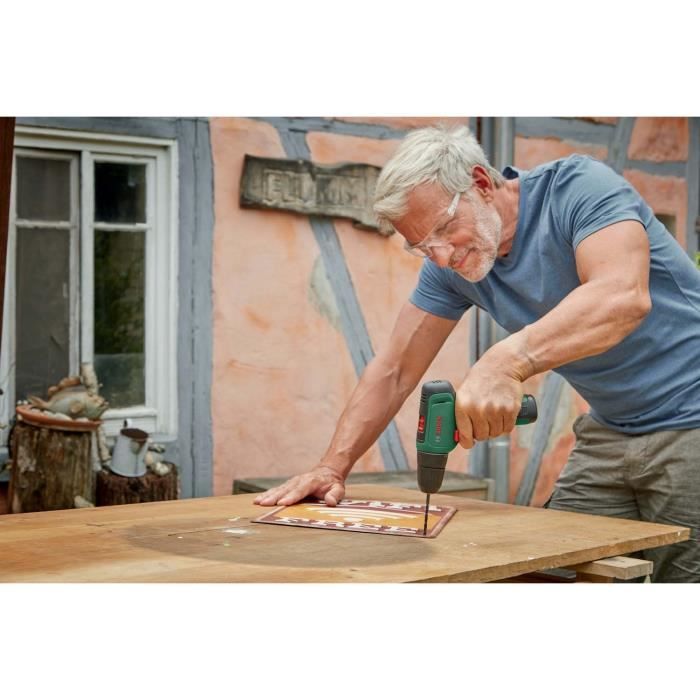 Bosch Cordless Drill/Driver - EasyDrill 1200 - Wood - 12V - 10 mm - 2 speeds
