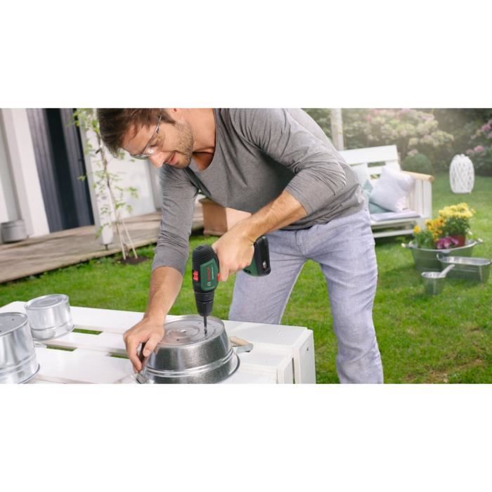Bosch UniversalDrill 18V 40Nm Cordless Drill/Driver + 1 x 1.5Ah Battery, 1 x Charger, 1 x Screwdriver Bit + Carrying Case