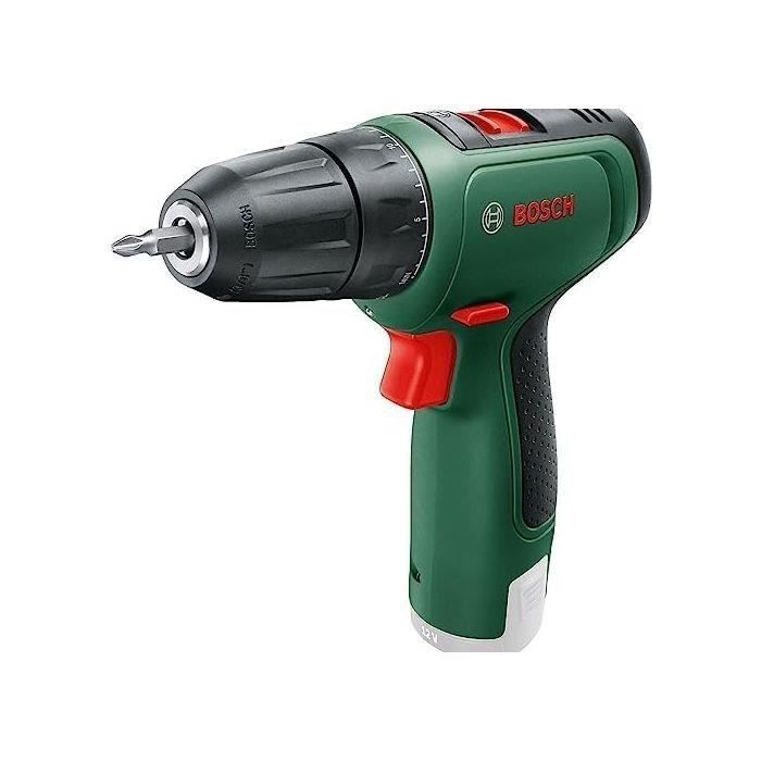 Bosch EasyDrill 1200 Cordless Drill Driver - 2 Batteries - Charger Included - Carrying Case with Bits
