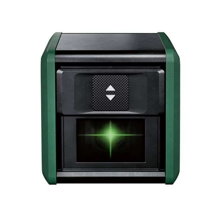 Bosch Quigo Green Set - Cross Line Laser - 12 m Range - Improved Accuracy