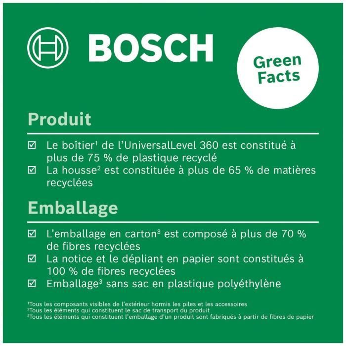 Bosch UniversalLevel 360 Line Laser - 1 mm Accuracy - 8 m Range