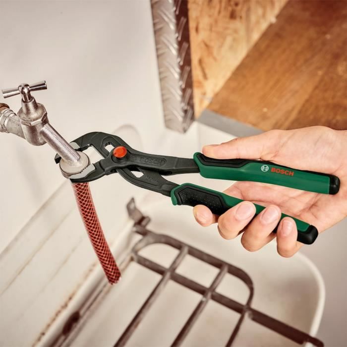 Bosch - Set of 4 Pliers - Diagonal Cutting, Universal, Long Nose, Multi-Grip