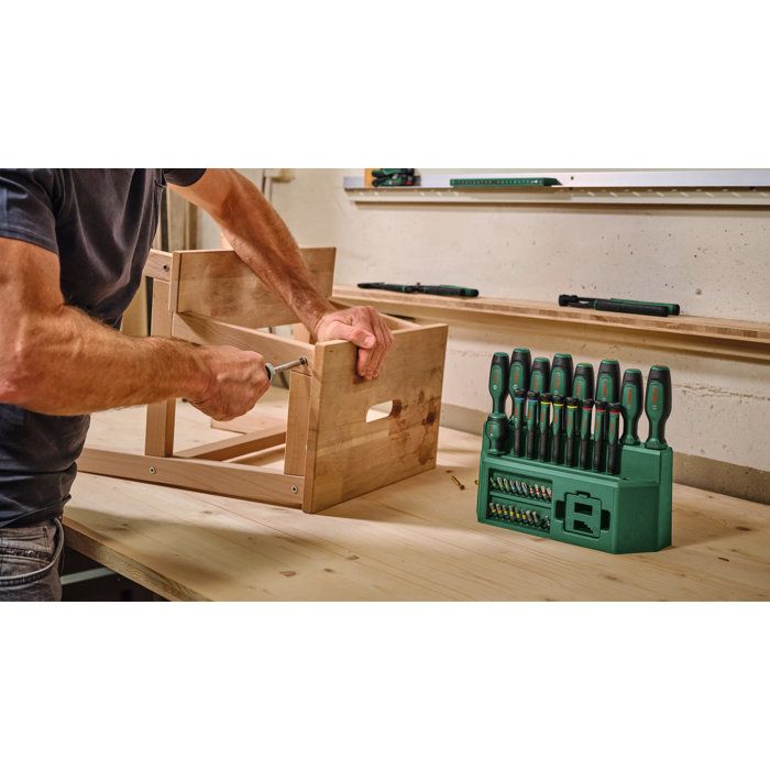 Jeu de 39 tournevis a embout de précision BOSCH