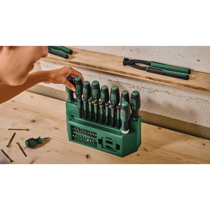 Jeu de 39 tournevis a embout de précision BOSCH