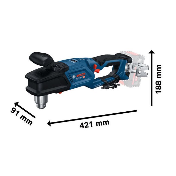 BOSCH PROFESSIONAL cordless angle drill - GRD 18V-127- 18V - Without battery or charger