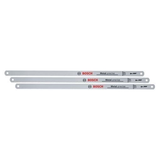 Bosch Set of 3 reciprocating saw blades 300 mm (durable bi-metal blade for cutting metal/plastic/softwood/composite materials)