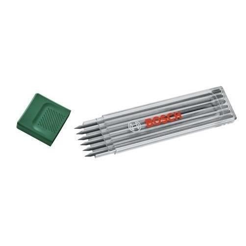Bosch Set of 6 HB Graphite Leads 2.8 mm with Storage Case