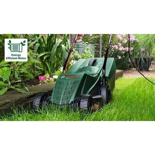 Bosch UniversalRotak 34V-26 Lawn Mower - 1300 W, 34 cm Cutting Width, 40 L Grass Catcher