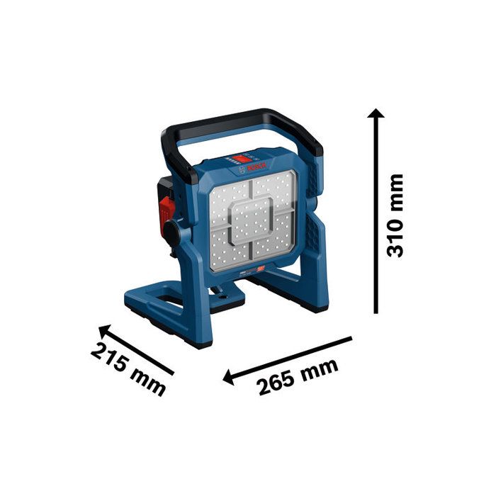 BOSCH PROFESSIONAL GLI 18V-5000 Cordless Work Light - 18V - 5000 lm - Battery Not Included