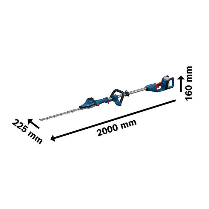 BOSCH PROFESSIONAL Fixed Pole Hedge Trimmer - GHE 18V-50FP - Battery and Charger Not Included