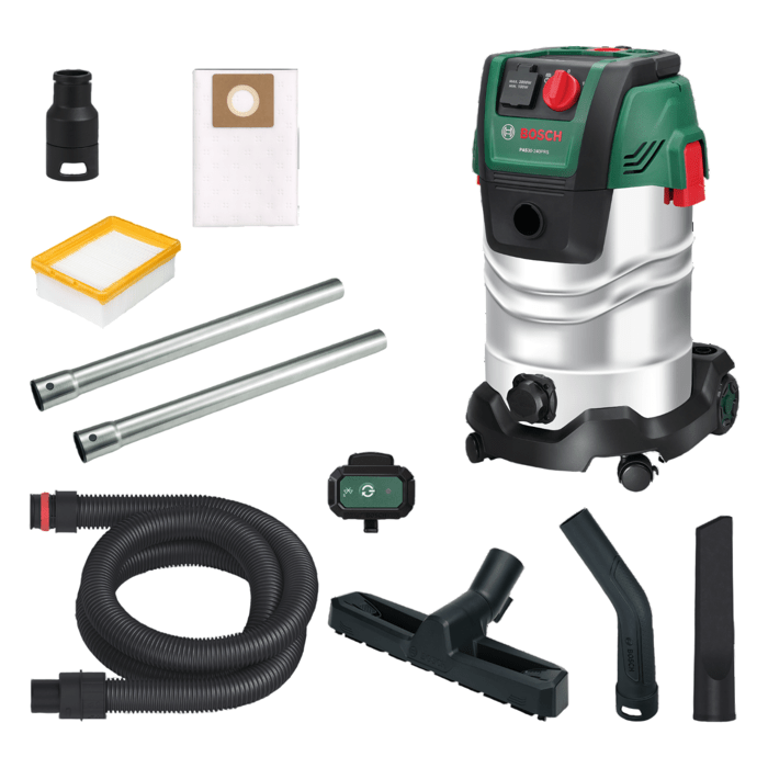 BOSCH Universal Vacuum Cleaner - PAS 30-240PRS - 1300W - 30 L Tank - 240 mbar