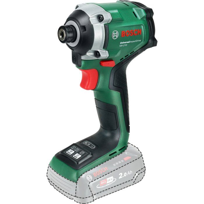 BOSCH UniversalImpactDrive 18V-210 Impact Driver - 18V - 210 Nm