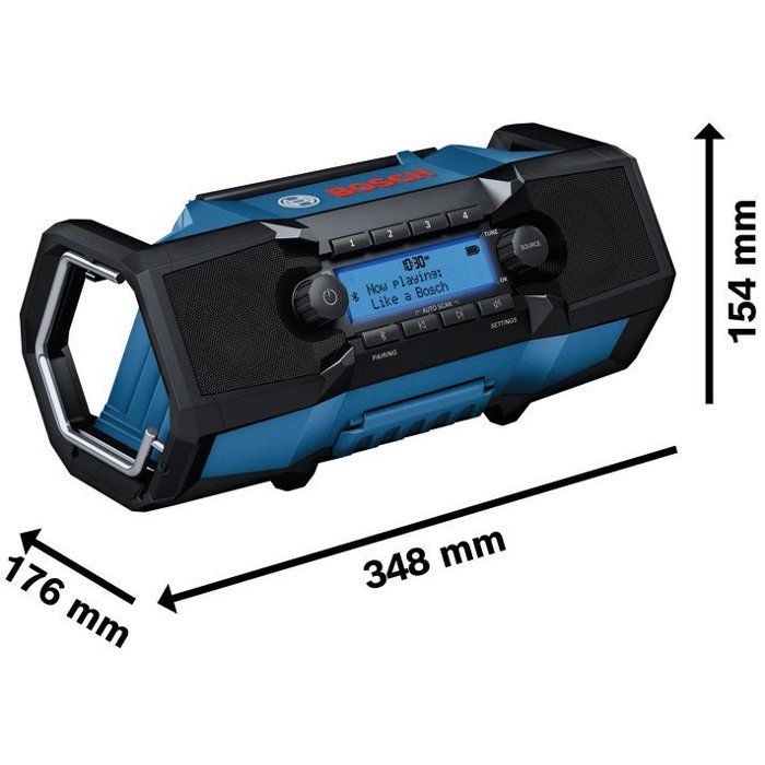 Radio BOSCH PROFESSIONAL - GPB 18V-3 SC - 18V - Sans batterie ni chargeur