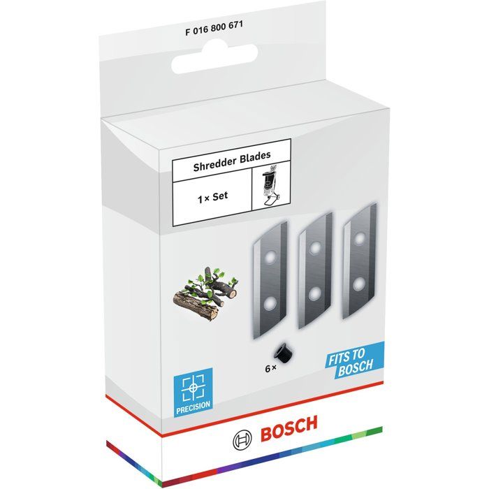 BOSCH Garden Shredder Blades - Replacement for UniversalShredder 2x18V