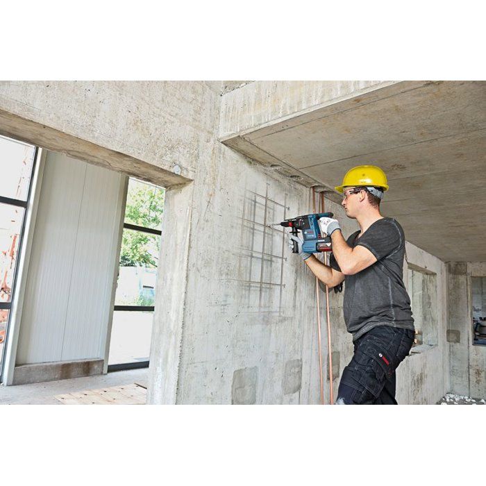 BOSCH Combo Kit - GSR 18V-65 + GBH 18V-26 + GWS 18V-11 - 5.0Ah + 5.5Ah Batteries + Charger 12V/18V