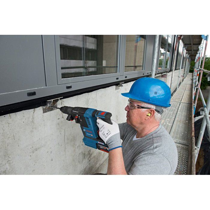 BOSCH Combo Kit - GSR 18V-65 + GBH 18V-26 + GWS 18V-11 - 5.0Ah + 5.5Ah Batteries + Charger 12V/18V
