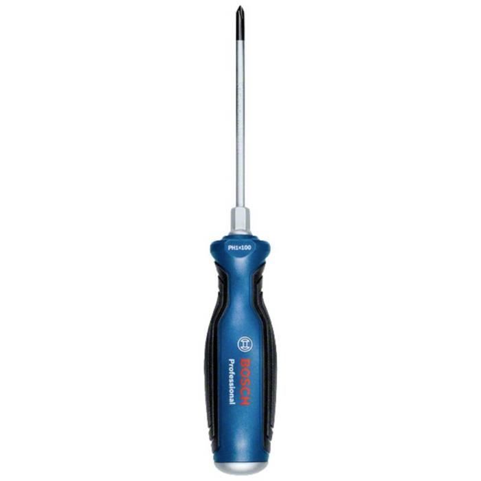 Bosch Professional - Phillips Screwdriver PH 1x100 - Ergonomic Handle