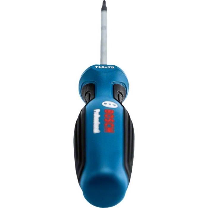 BOSCH Professional TX 10x75 Screwdriver - S2 Tool Steel Shaft - Ergonomic Handle