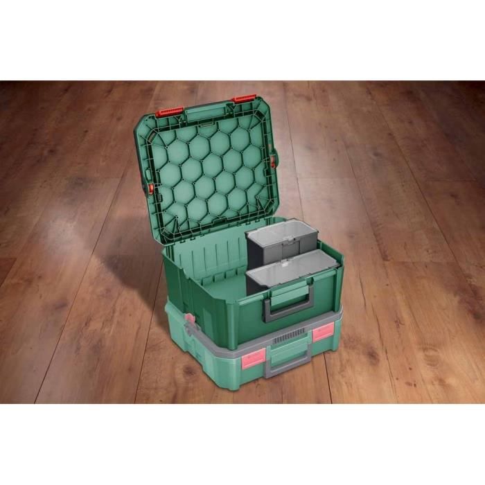 Bosch SystemBox Accessory Box Size M - White Plastic Storage Solution