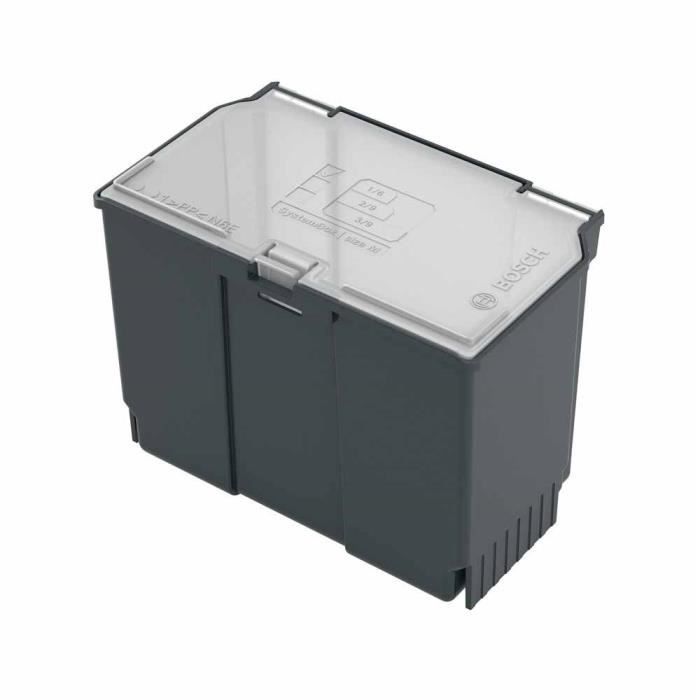 Bosch SystemBox Accessory Box Size M - White Plastic Storage Solution