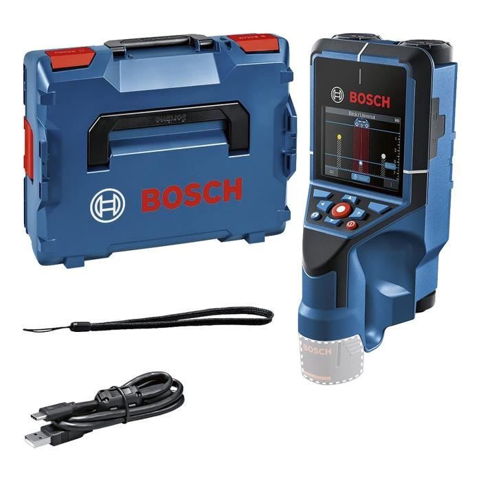 Bosch Professional D-Tect 200 C Wall Detector + L-BOXX + Wrist Strap - 0601081608