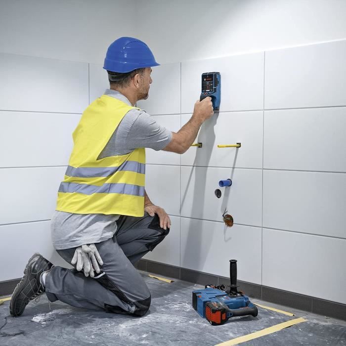 Bosch Professional D-Tect 200 C Wall Detector + L-BOXX + Wrist Strap - 0601081608