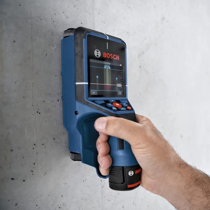 Bosch Professional D-Tect 200 C Wall Detector + L-BOXX + Wrist Strap - 0601081608