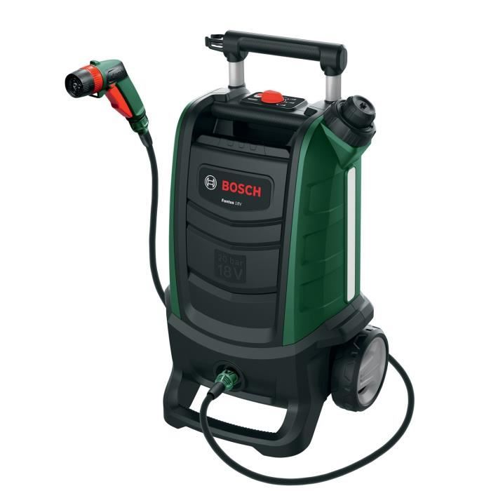 Bosch Fontus 18 Gen2 High-Pressure Washer - Adjustable Pressure - Lithium Battery - 15 L - PowerForAll