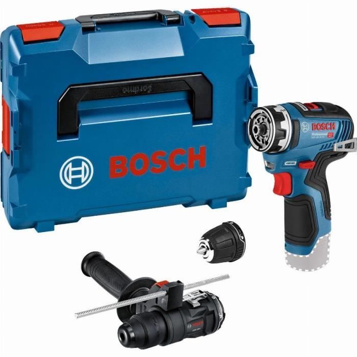 Bosch Professional GSR 12V-35 FC Cordless Drill/Driver + GFA 12-H + GFA 12-B + L-BOXX - 06019H300B