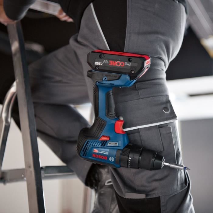 Bosch Professional 2-Tool Kit: GDX 18V-200 Impact Driver + GSB 18V-55 Impact Drill 06019J2208