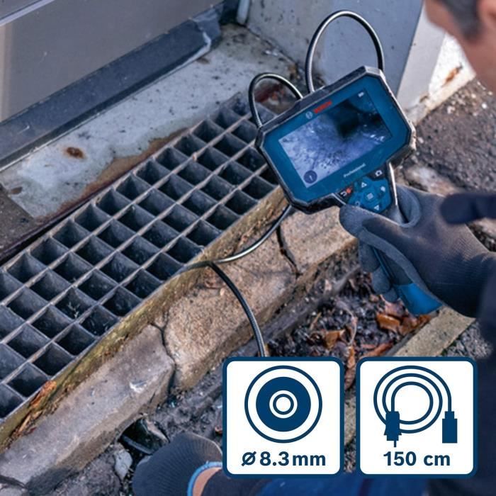 Bosch Professional GIC 12V-4-23 C Inspection Camera - Battery Operated - 0601241500