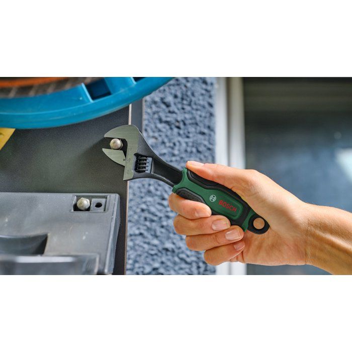 BOSCH Adjustable Wrench - 150 mm/6 - ISO 6787