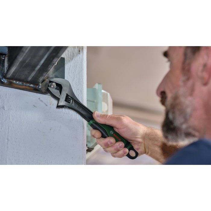 BOSCH Adjustable Wrench - 250 mm/10 - ISO 6787