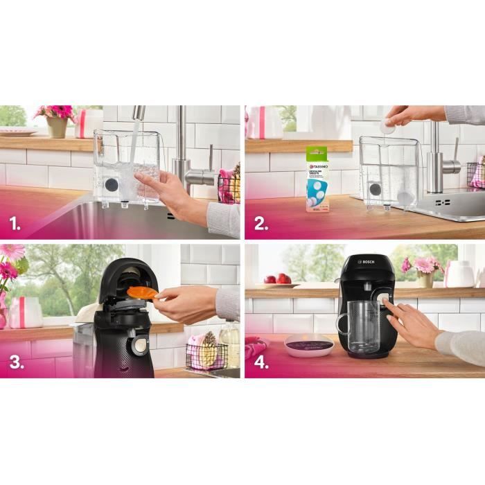 BOSCH Multi-Beverage Coffee Machine - TASSIMO T10 Happy Vanilla - 1400 W