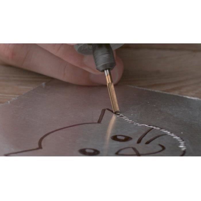 Dremel Max 9901 Tungsten Carbide Cutter - Ø3.2 mm Cylinder