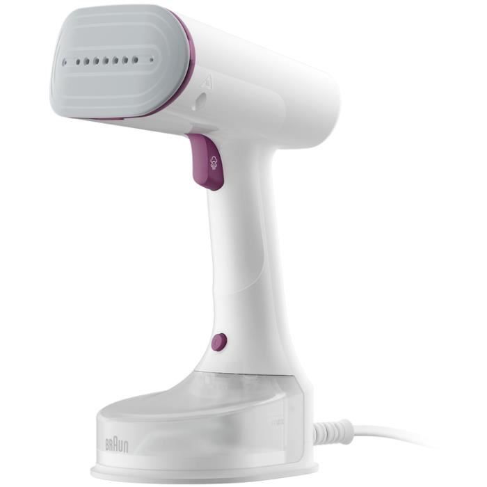 Braun Vertical Garment Steamer - GS5011PU - 1200 W - 22 g/min - White/Purple