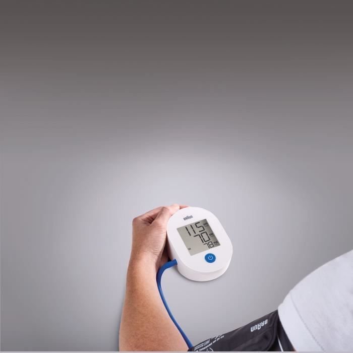 BRAUN Blood Pressure Monitor - ExactFit 1E - Upper Arm - White