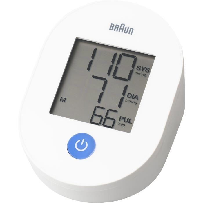 BRAUN Blood Pressure Monitor - ExactFit 1E - Upper Arm - White