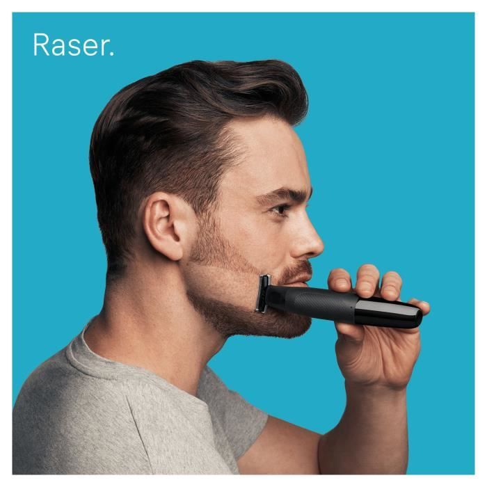 BRAUN Series X XT3100 Hybrid Facial Trimmer with 4D Flexible Blade, Waterproof, 3 Combs - Men