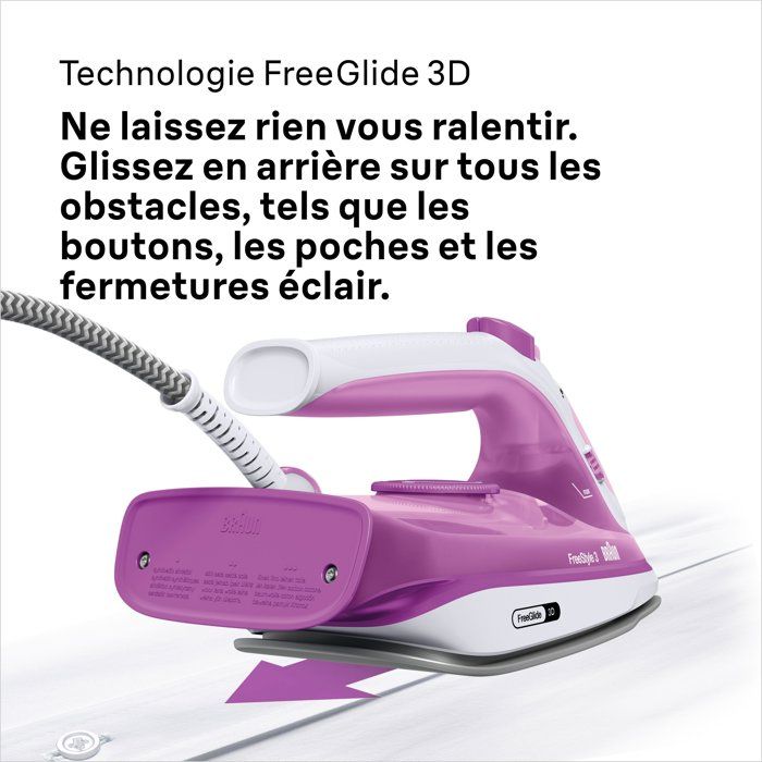 BRAUN FI3124PU Freestyle 3 Steam Iron - 2400W - 270 ml