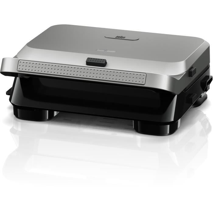 BRAUN Grill - Sandwichmaker 5 SM5005 - 800W - Stainless Steel/ Black