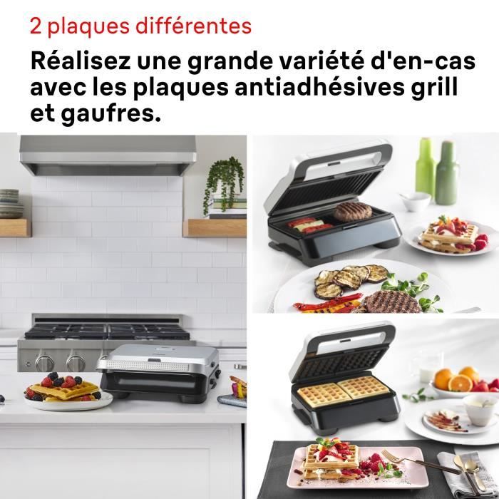 BRAUN Grill - Sandwichmaker 5 SM5006 - 800W - Stainless Steel/ Black