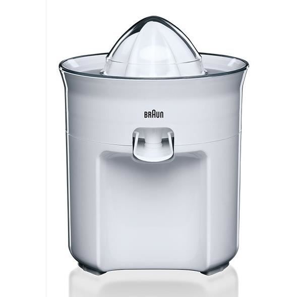 BRAUN Electric Citrus Juicer - CJ3050WH - 60 W - White - Anti-drip spout