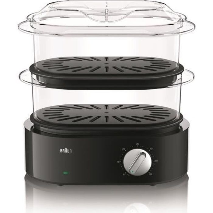 BRAUN Identity FS 5100 Steamer - 850W - Turbo Steam - Timer