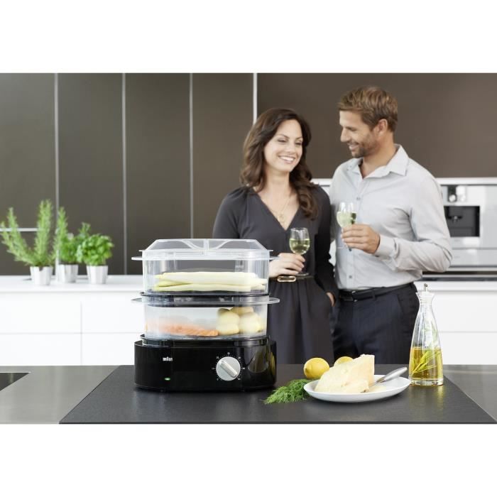 BRAUN Identity FS 5100 Steamer - 850W - Turbo Steam - Timer