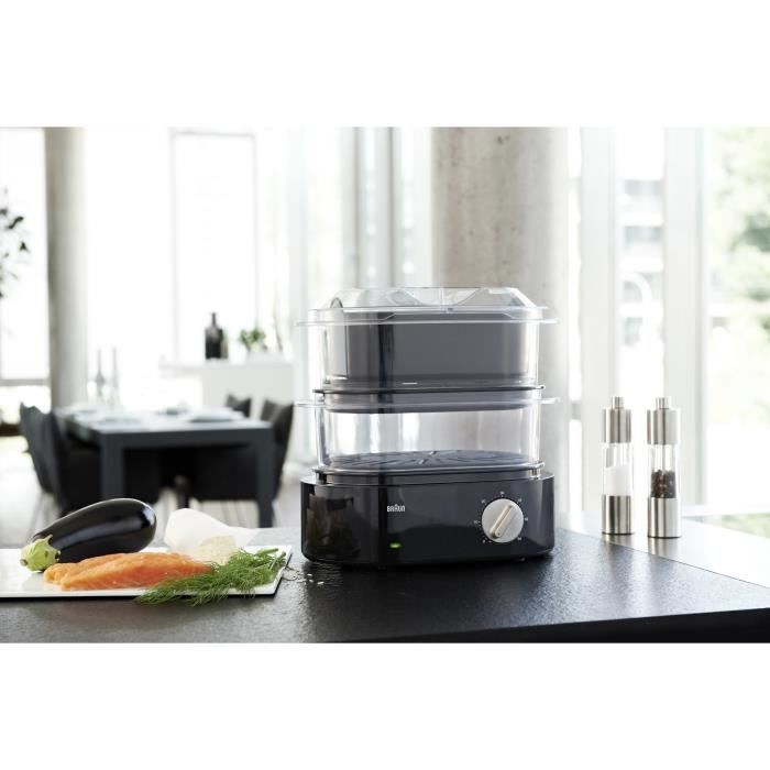 BRAUN Identity FS 5100 Steamer - 850W - Turbo Steam - Timer