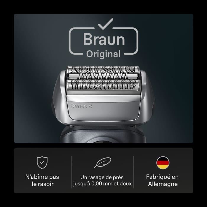 BRAUN Series 8 Shaver Head 4+1 Elements Made in Germany