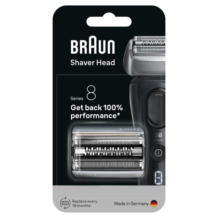 BRAUN Series 8 Shaver Head 4+1 Elements Made in Germany