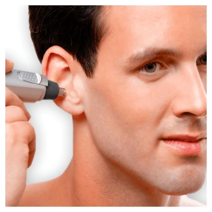 Braun Ear and Nose Trimmer - EN10 - Grey - 60 min Battery Life - Cordless