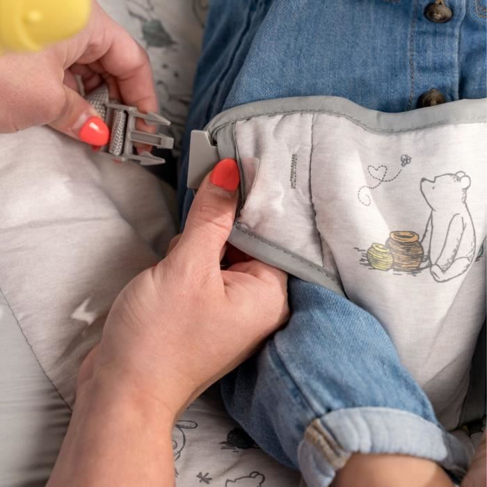 DISNEY BABY - WINNIE-Transat bébé évolutif Arche avec jouets d'éveil amovible - Evolutif de 0 a 6 mois. cadeau bébé